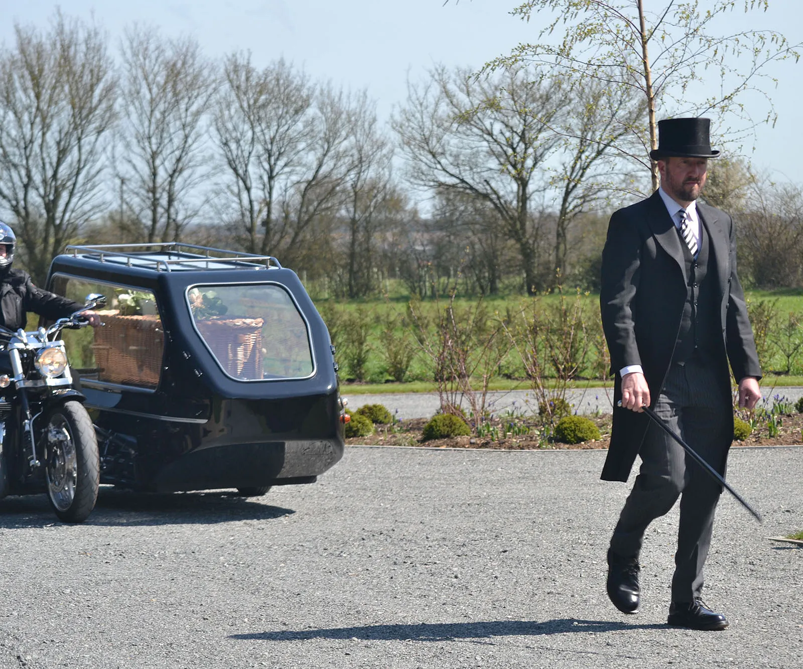 Funeral Motorbike Hearse